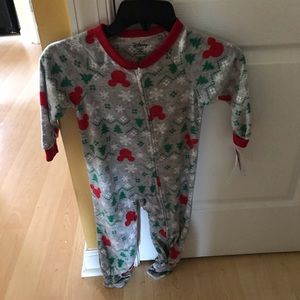 Disney Holiday Footie Pajamas